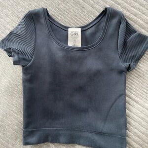 Athleta Girl Ribbed Crop Top